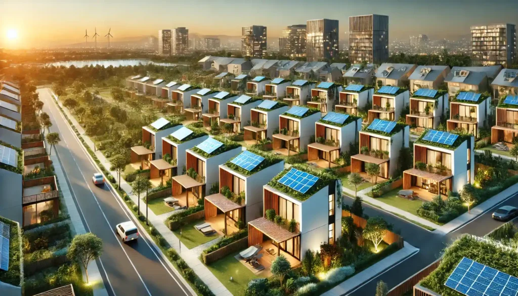 A-modern-residential-development-featuring-smart-sustainable-housing