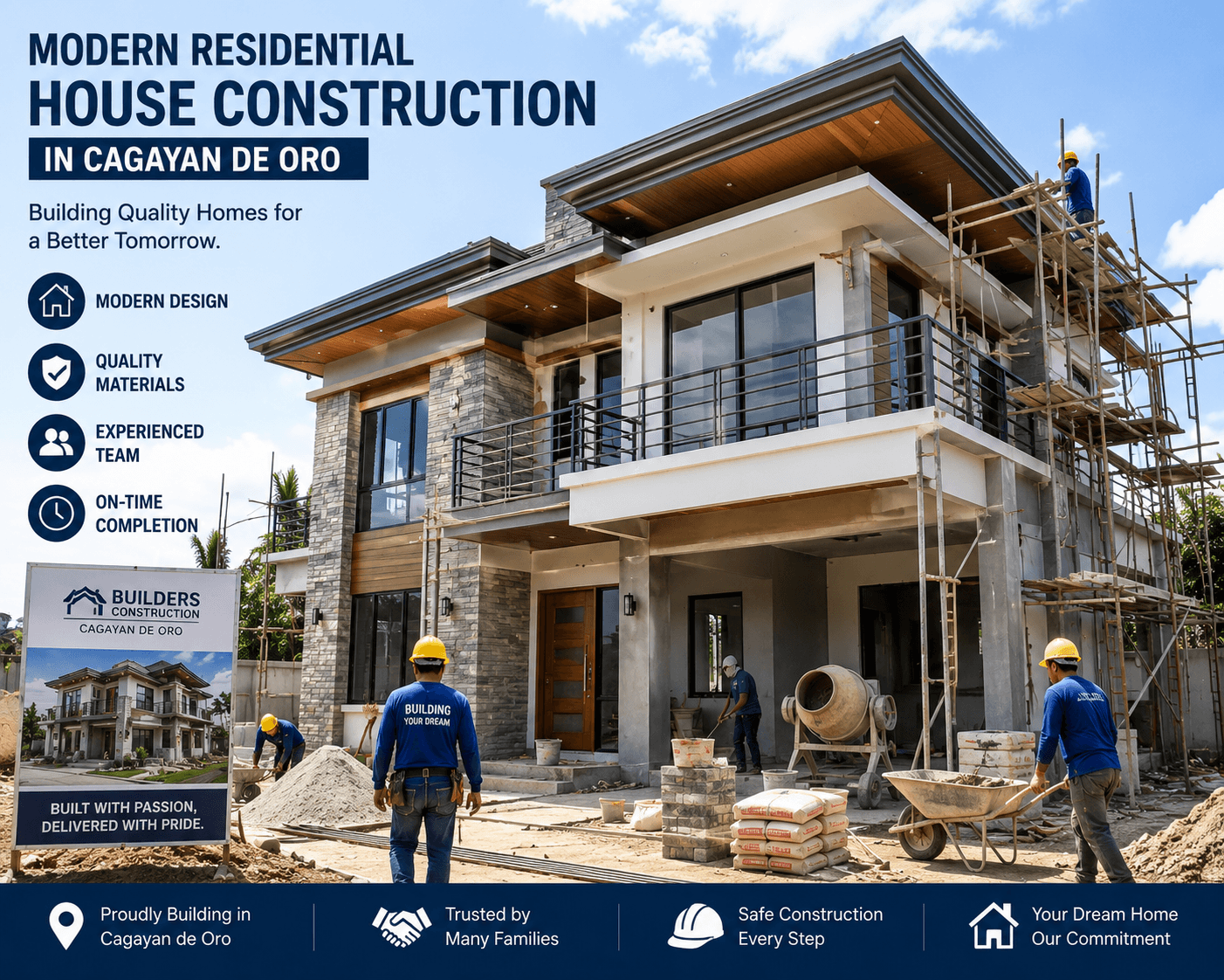 Makabagong Tirahan sa Cagayan de Oro — JMG Construction Builders CDO Makabagong tirahan sa Cagayan de Oro — modern home built by trusted construction builders in CDO