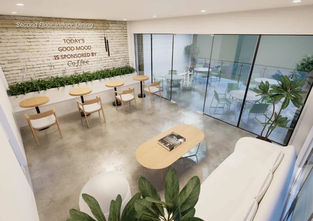 jmg marawi cafe anisha second floor indoor dining interior concept design view 1